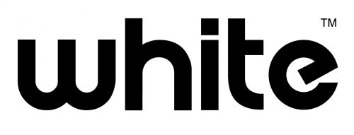 white-printing logo